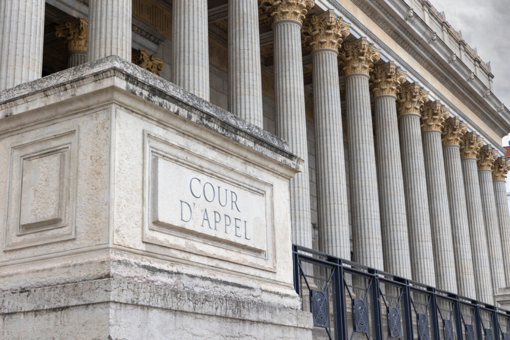 Cour d'appel de Lyon, colonnade du palais de justice